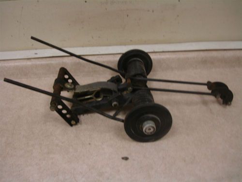 1997 polaris indy 440 l/c evolved chassis rear torque arm w torsions springs x10