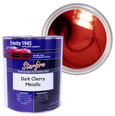 Starfire acrylic lacquer auto paint - dark cherry metallic - 1 gallon