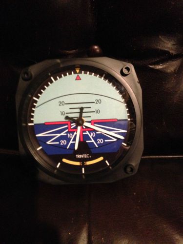 Trintec artificial horizon wall clock aviator airplane instrument 6.5 free ship