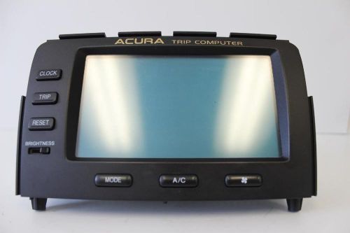 2001 acura mdx trip computer information display screen