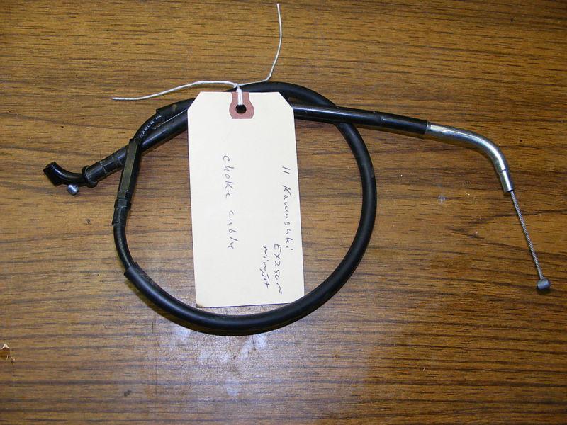 2011 kawasaki ex250j ninja choke cable