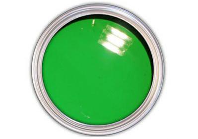 Vibrant lime green urethane basecoat gallon