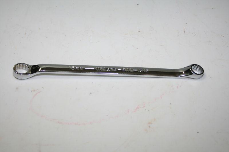 Williams 10° offset metric box wrench nos bwm1315 15 mm x 13  mm chrome