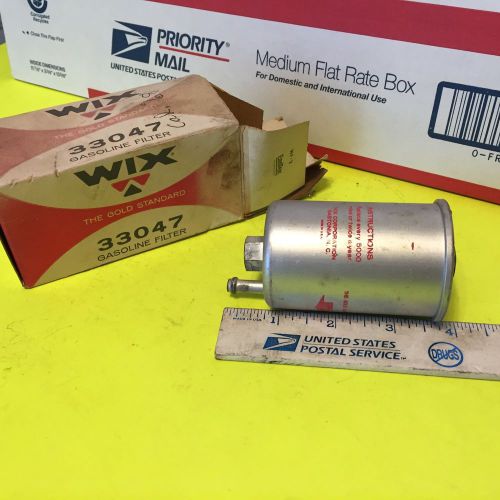 Cadillac fuel filter, by wix;  33047;  nos.   item:  4426