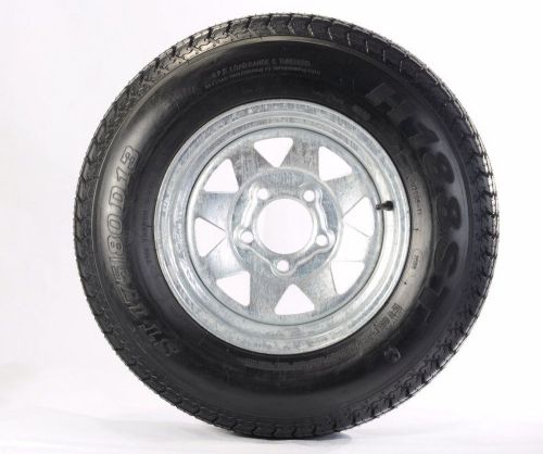 17580d13 trailer tire with 13″ galvanized spoke rim