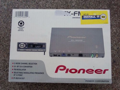 Pioneer gex-fm903xm universal fm-modulated xm satellite radio digital tuner