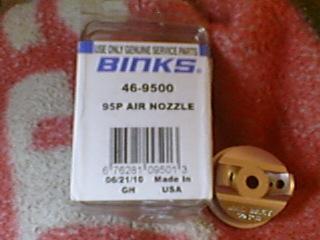 Binks 46-9500 95p air nozzle binks parts & accessories