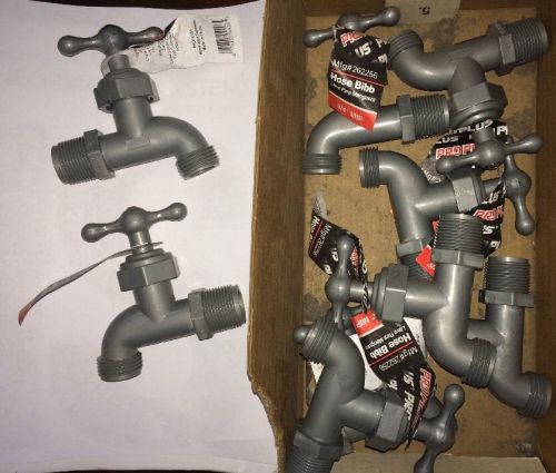 9 hose bibb plastic faucet 3/4&#034; mip wami, proplus 262256