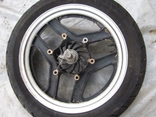 85 honda vf700f vf 700 interceptor front tire wheel