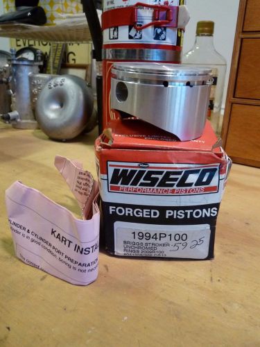 Wiseco vintage go kart mini bike racing briggs &amp; stratton stroker piston