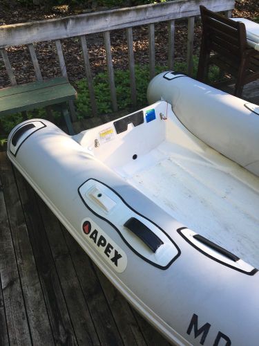 Apex a-9 lite runabout rigid bottom inflatable boat