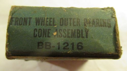 Nos 1930-31 model a ford aa truck fr. wheel outer bearing cone assy (bb-1216)