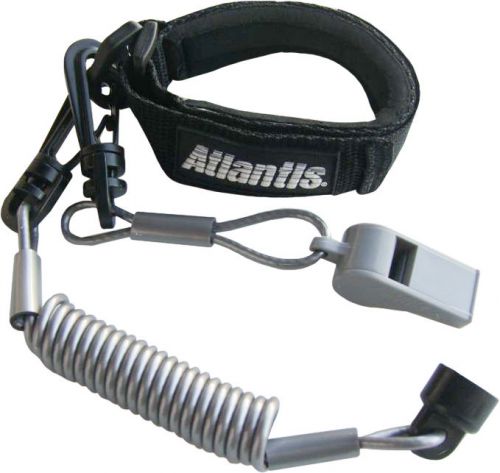 Atlantis pro floating wrist/jacket tethercord/lanyard (silver)