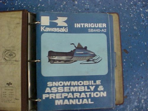 Kawasaki manuals for snowmobiles intriguer, inviter, invader, etc *vintage*rare*