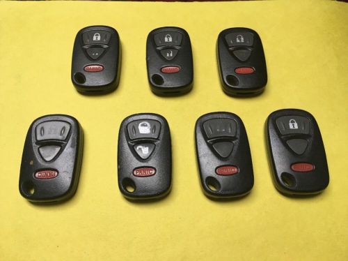 Locksmith lot of 7 suzuki remote 3 button panic transmitter fob  oucg8d-246s-a