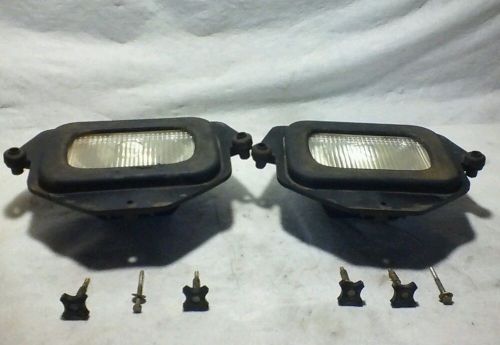 2003 bombardier quest 500 headlights w/ mounts &amp; hardware can am 01 02 03 04 650