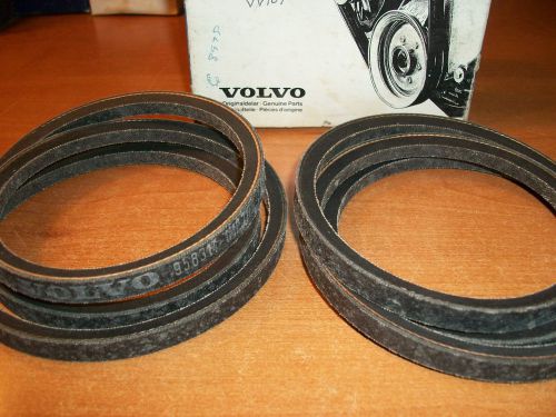 Volvo penta original belt set - omc &amp; cobra stern drives - 958359 dual belts