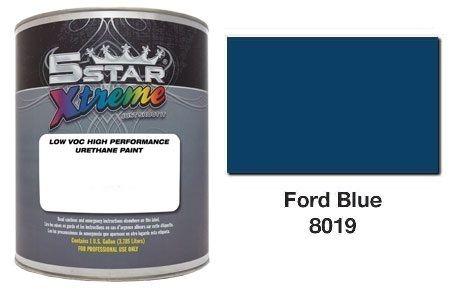 5 star xtreme ford blue urethane paint kit - 8019