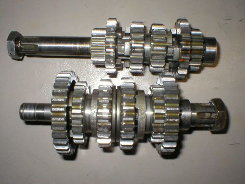 Yamaha 1980 yz125 transmission yz 125 tran gears shafts lay main (mayb yz100 100