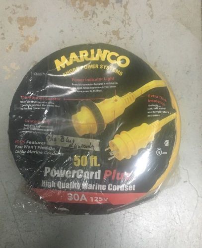Marino electric cable. 125v 30 amp 50 ft