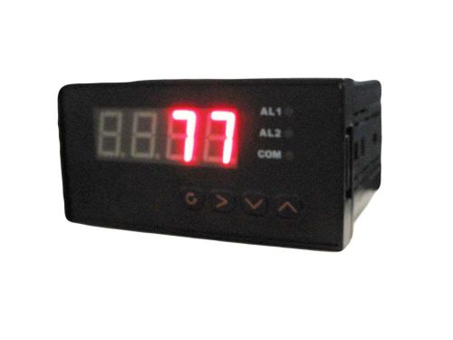 Digital temperature gauge for k type egt sensors with 2 alarm outputs (c/12vdc)