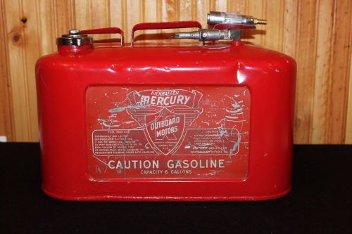 Vintage mercury keikkhaefer 6 gallon gas tank