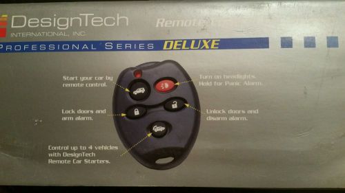 Design tech remote control starter / brand new