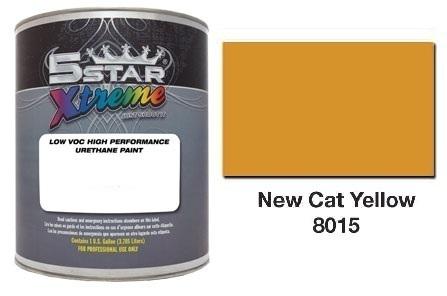 5 star xtreme new cat yellow urethane paint kit - 8015
