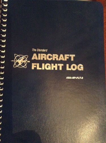 Asa aircraft flight log - softcover airplane logbook - asa-sp-flt-2