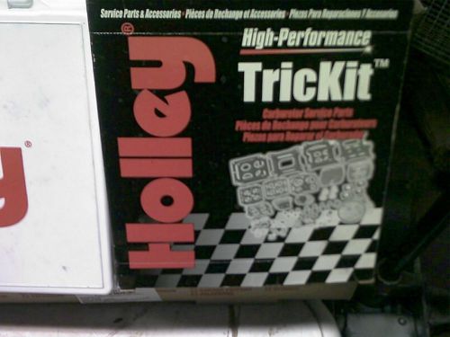 Holley rebuild trickit w extra gaskits new in box