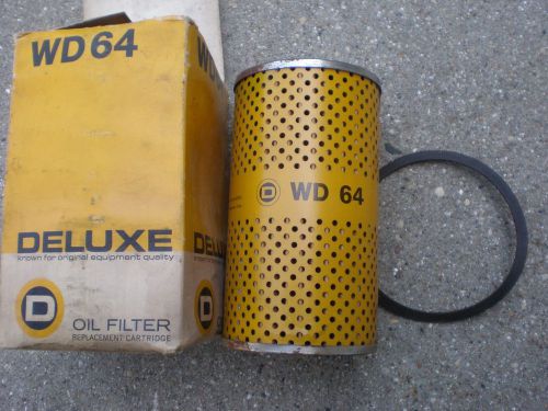 Vintage nos oil filter wd 64 buick cadillac 1957 1958 pontiac oldsmobile gmc