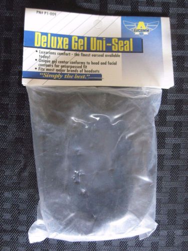 Avcomm deluxe gel earseal (1 pair) - aviation communications part number p1-009