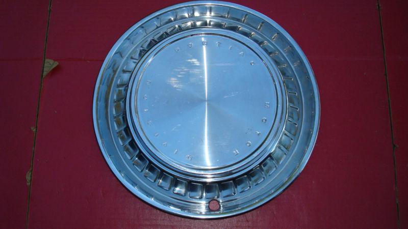 1960 pontiac catalina  hubcap wheelcover