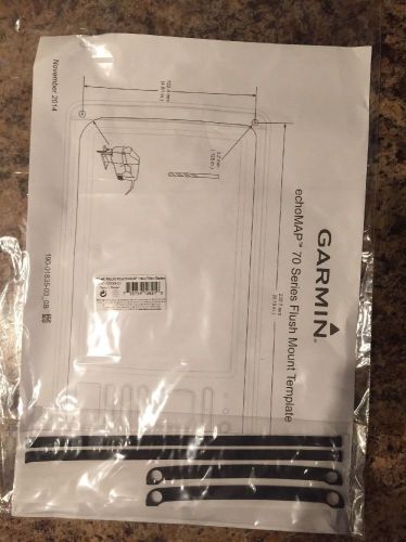 Garmin flush mount kit f/echomap  73dv/7xsv series -010-12233-01