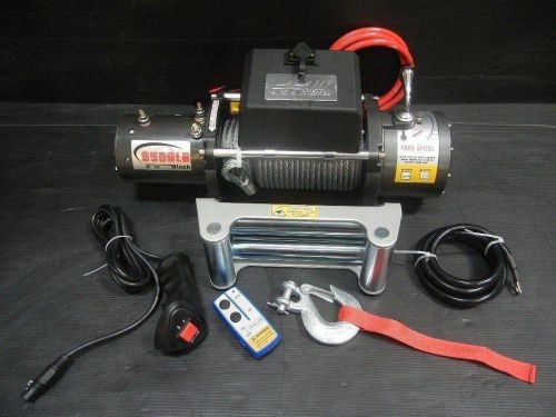 9500lb 12volt truck trailer recovery heavy duty electronic winch wireless remote