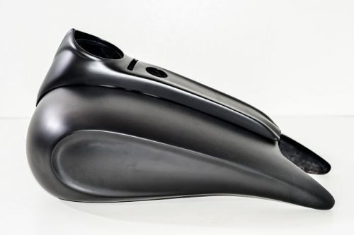 Road king stretched tank shrouds covers &amp; dash 08-13 harley davidson 6 gallon.