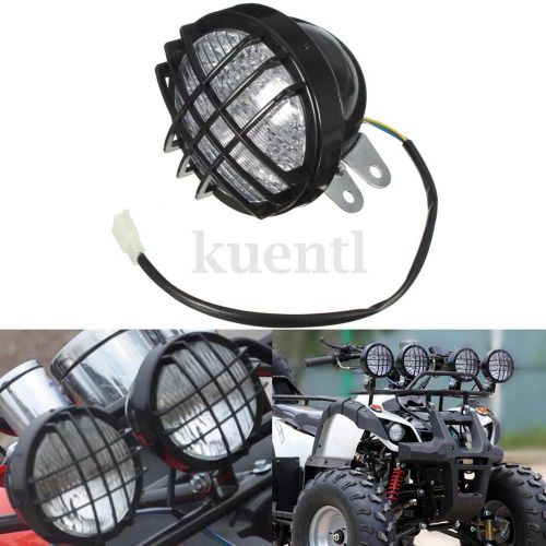 Atv headlight led head light front fit quad 4 wheeler go kart roketa sunl taotao
