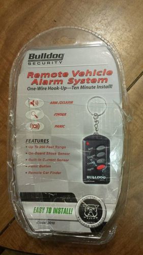 Bulldog remote vehicle alarm system