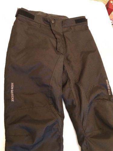 Hein gericke trousers with thermal liner. l&#034; waist 38&#034;