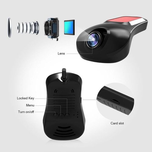 170 hd 1080p wifi car dvr vehicle camera video recorder dash cam night vision