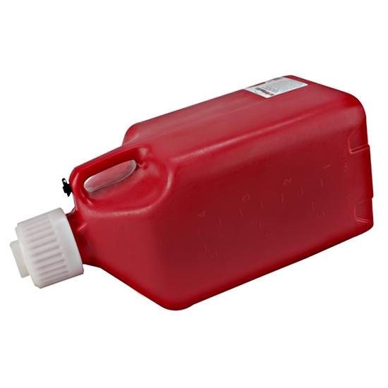 New speedway 5 gallon square utility jug, red