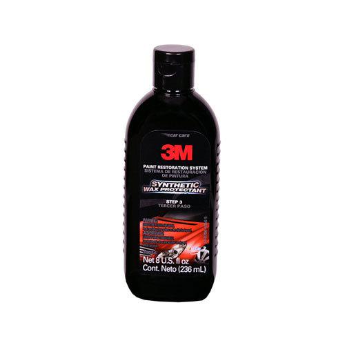 3m synthetic wax protectant 8 fl oz bottle auto detail deep gloss finish 39056