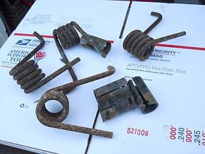Skidoo 1980 5500 snowmobile parts: rear susp- all four springs