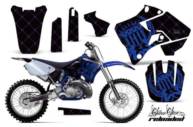 Amr racing graphic kit yamaha yz125-250 96-01 reloaded decal sticker close out!