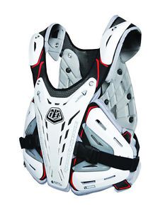 Troy lee designs bodyguard 5900 youth mx/offroad body protector white 28-32