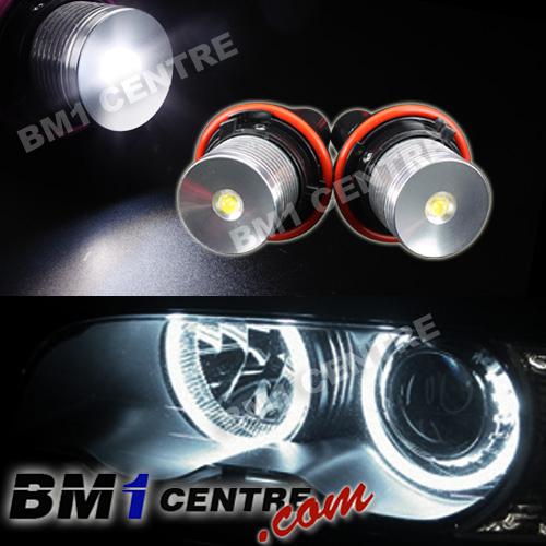 2pcs kaibird led angel eye celis 5w marker head light bulb ring halo bmw e39