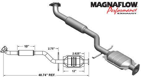 Magnaflow catalytic converter 93192 for hyundai,kia sonata,optima