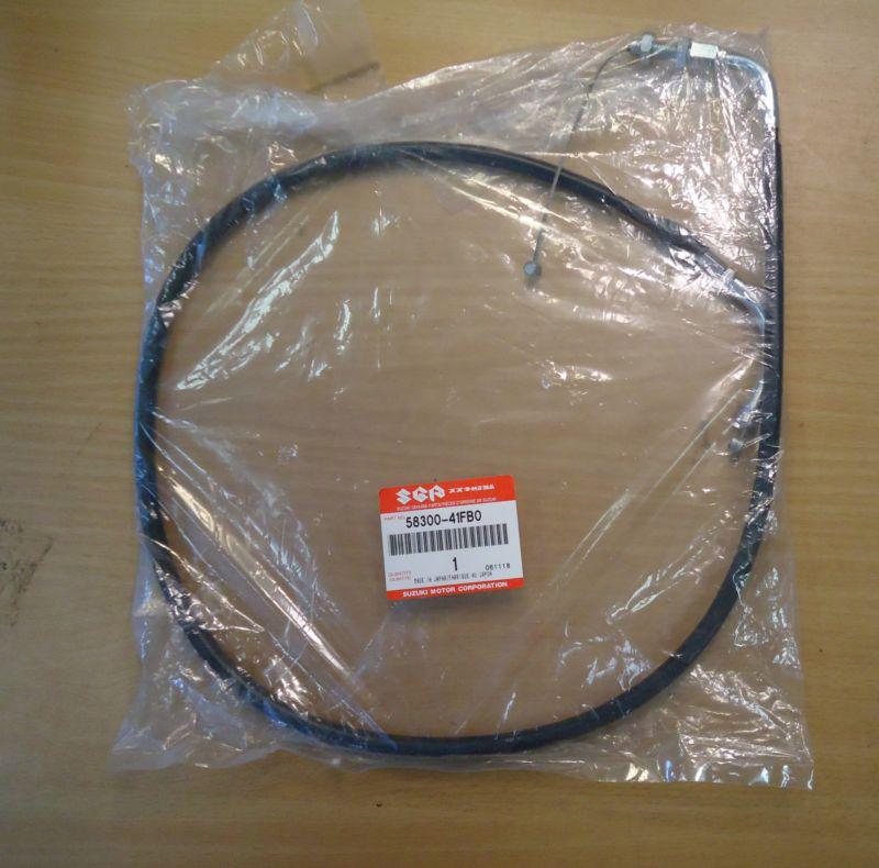 Genuine 2001-09 suzuki vl800 throttle cable assy no 2 / pt # 58300-41fb0