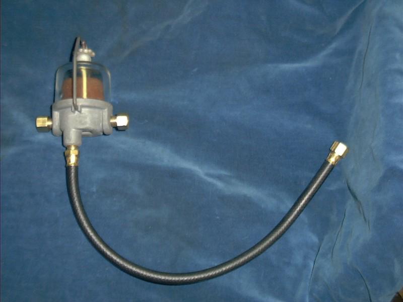 1957 thunderbird factory supercharged ac fuel filter and return line