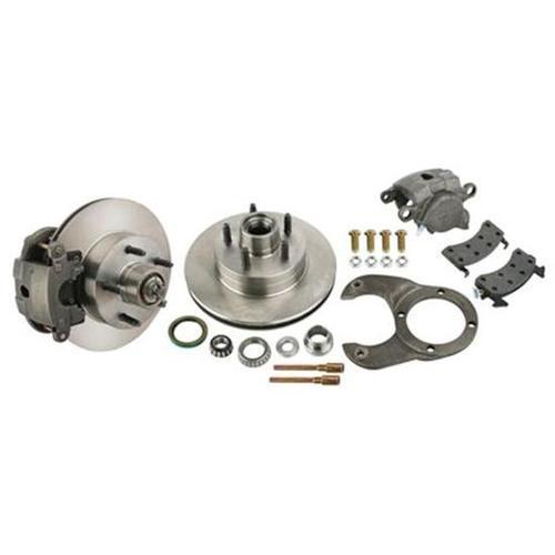 New speedway  disc brake kit 1978-88 gm caliper to early ford spindle 5 x 4-3/4"